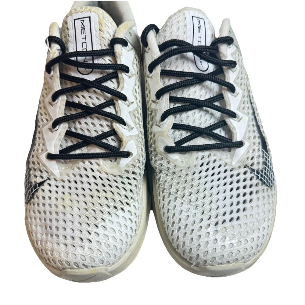 Nike Metcon 6 Mens White Gray Gum Mesh Training Sneakers Size 7.5 US - Picture 7 of 12